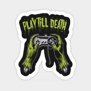 Play Till Death Sticker